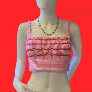 Hand Knit Tank Top